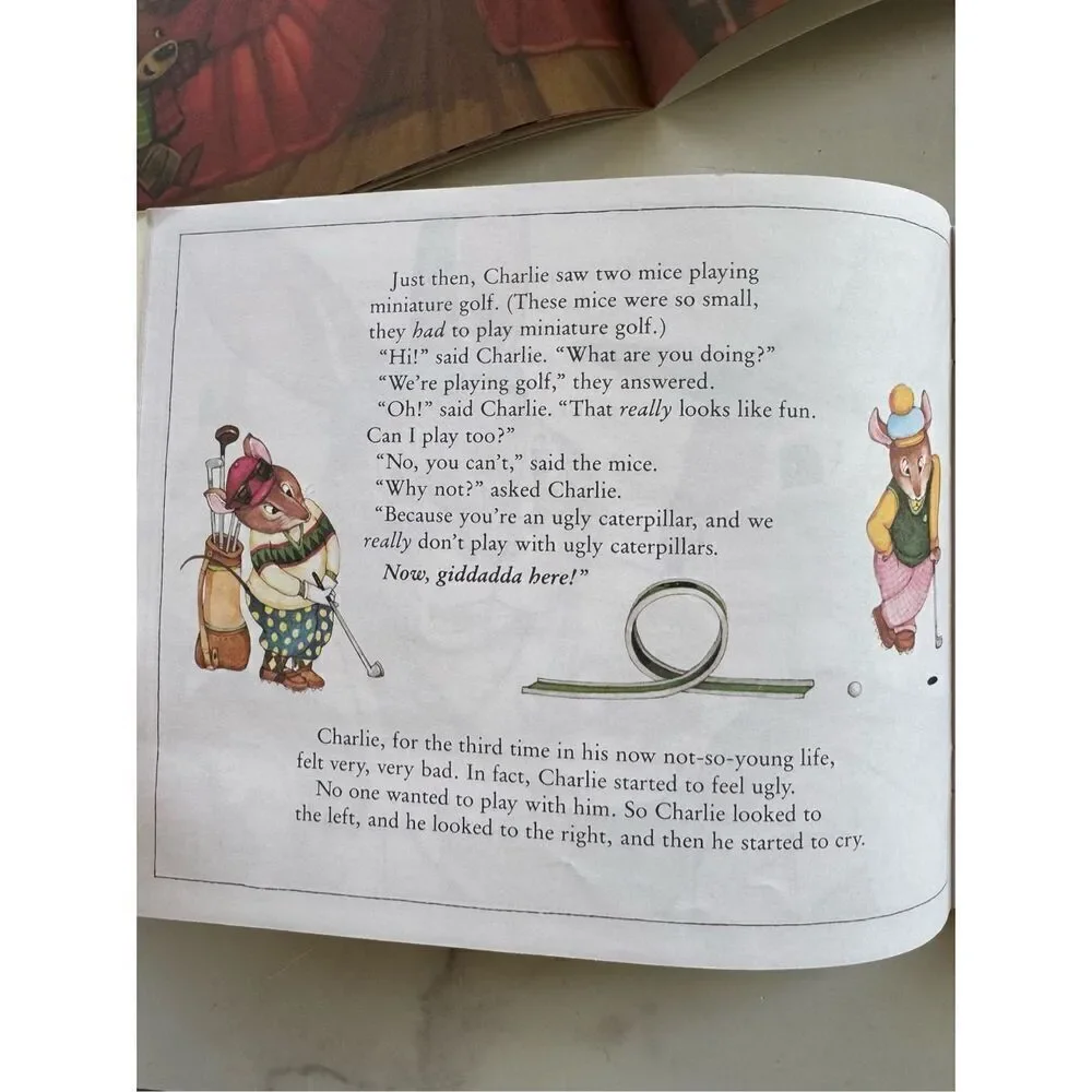 Charlie the Caterpillar The Three Bears ABC An Alphabet Book bundle of 2 books c